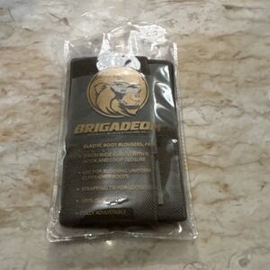 BRIGADEQM Elastic Boot Blousers Pant Leg Straps Blousing Garters Pair